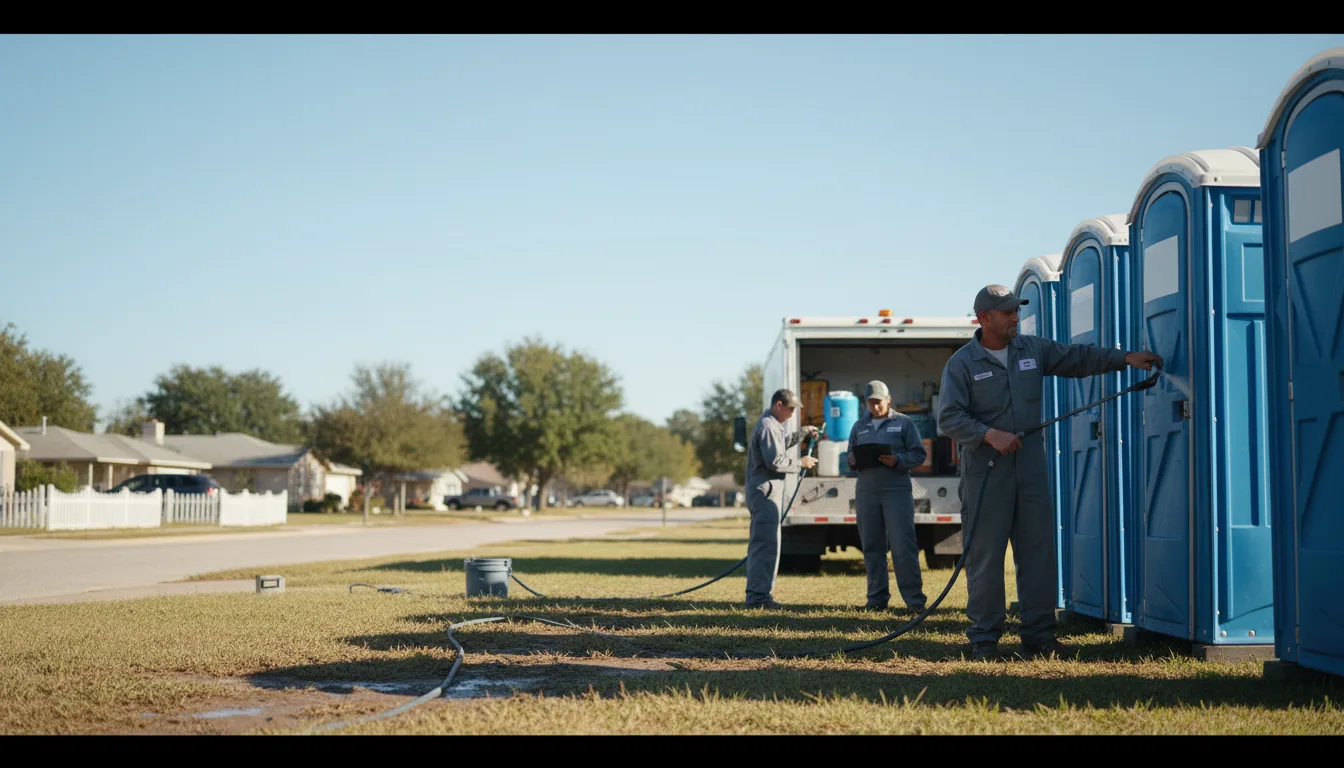 Long-Term Portable Toilet Rental in Macomb, OK near me